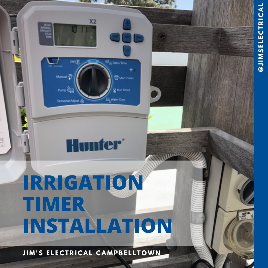 Irrigation Timer Installation